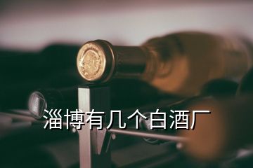 淄博有幾個(gè)白酒廠