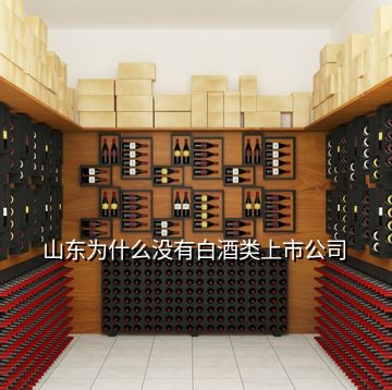 山東為什么沒有白酒類上市公司