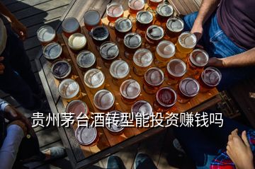 貴州茅臺酒轉(zhuǎn)型能投資賺錢嗎