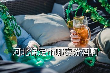 河北保定市哪賣汾酒啊