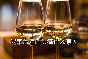 喝茅臺(tái)酒后頭痛什么原因