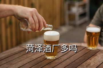 菏澤酒廠多嗎