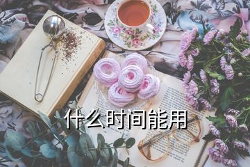 什么時間能用