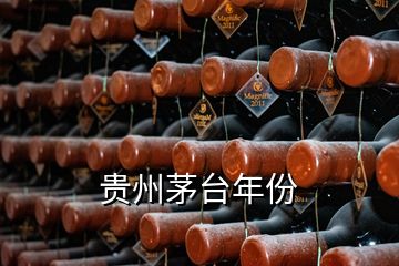 貴州茅臺(tái)年份