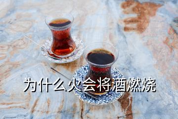 為什么火會將酒燃燒