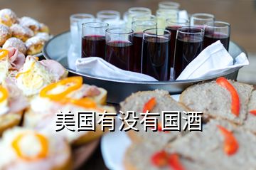 美國有沒有國酒