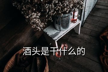 酒頭是干什么的