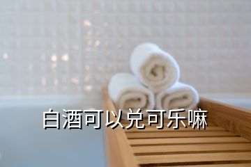 白酒可以兌可樂嘛