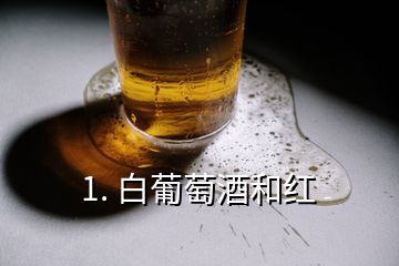 1. 白葡萄酒和紅