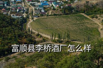 富順縣李橋酒廠怎么樣