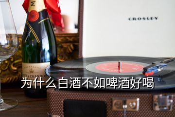 為什么白酒不如啤酒好喝