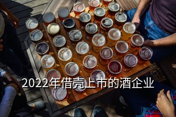 2022年借殼上市的酒企業(yè)