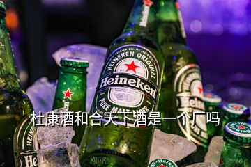 杜康酒和合天下酒是一個廠嗎