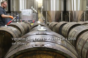 Vignobles Louis Fabre Chateau de Luc 112000 sur Orbieu