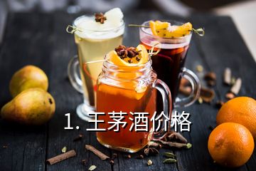 1. 王茅酒價格