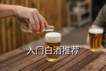 入門白酒推薦