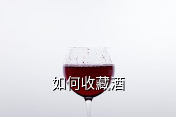 如何收藏酒