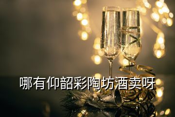 哪有仰韶彩陶坊酒賣呀