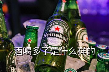 酒喝多了是什么樣的