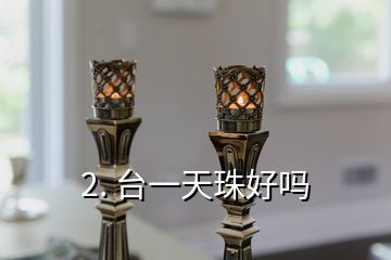 2. 臺一天珠好嗎