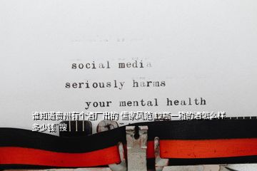 誰知道貴州有個酒廠出的 儒家風范 12瓶一箱的酒怎么樣多少錢  搜