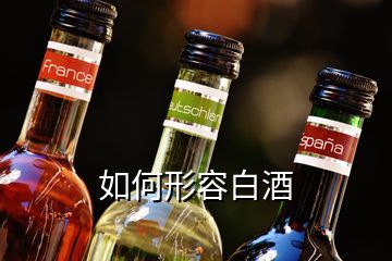 如何形容白酒