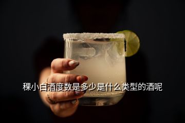 稞小白酒度數(shù)是多少是什么類(lèi)型的酒呢