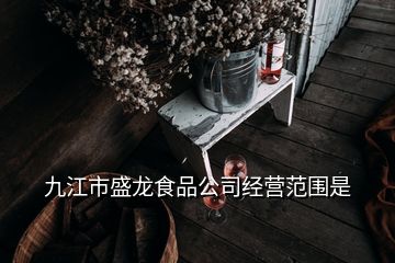 九江市盛龍食品公司經(jīng)營范圍是