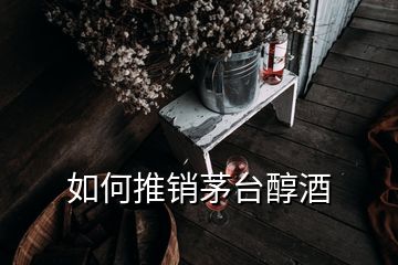 如何推銷茅臺(tái)醇酒