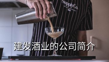 建發(fā)酒業(yè)的公司簡介