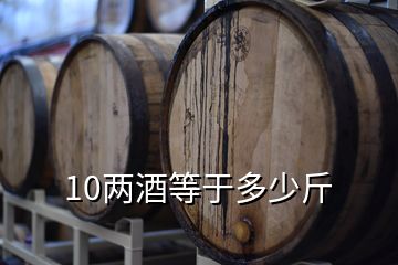 10兩酒等于多少斤