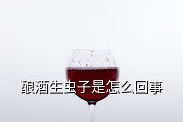 釀酒生蟲子是怎么回事