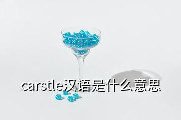 carstle漢語(yǔ)是什么意思