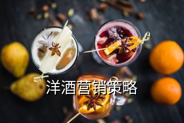 洋酒營(yíng)銷策略