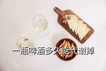 一瓶啤酒多久能代謝掉