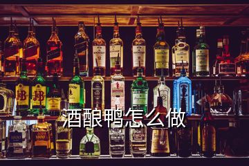 酒釀鴨怎么做