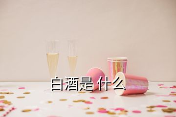 白酒是 什么