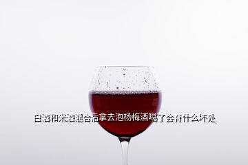 白酒和米酒混合后拿去泡楊梅酒喝了會有什么壞處