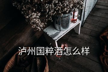 瀘州國粹酒怎么樣