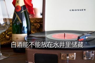 白酒能不能放在水井里儲(chǔ)藏