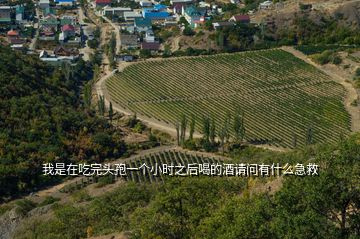 我是在吃完頭孢一個(gè)小時(shí)之后喝的酒請(qǐng)問(wèn)有什么急救