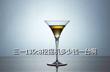 三一135c8挖掘機(jī)多少錢一臺(tái)啊