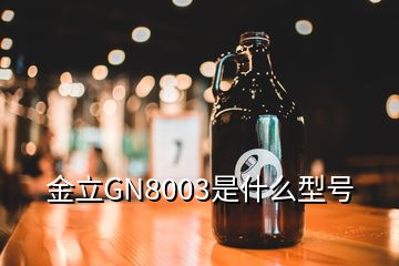 金立GN8003是什么型號(hào)