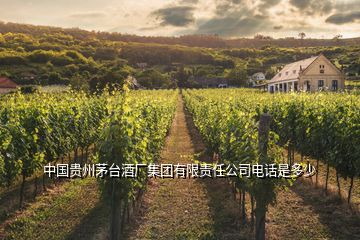 中國貴州茅臺酒廠集團有限責(zé)任公司電話是多少
