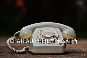 CHATEAU PHEIL是什么紅酒