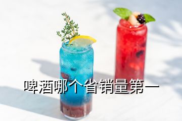 啤酒哪個(gè)省銷量第一