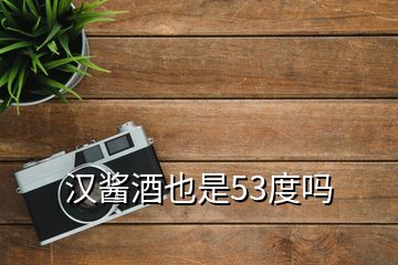 漢醬酒也是53度嗎