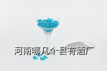 河南哪幾個(gè)縣有酒廠