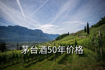 茅臺酒50年價格