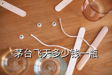 茅臺(tái)飛天多少錢一瓶